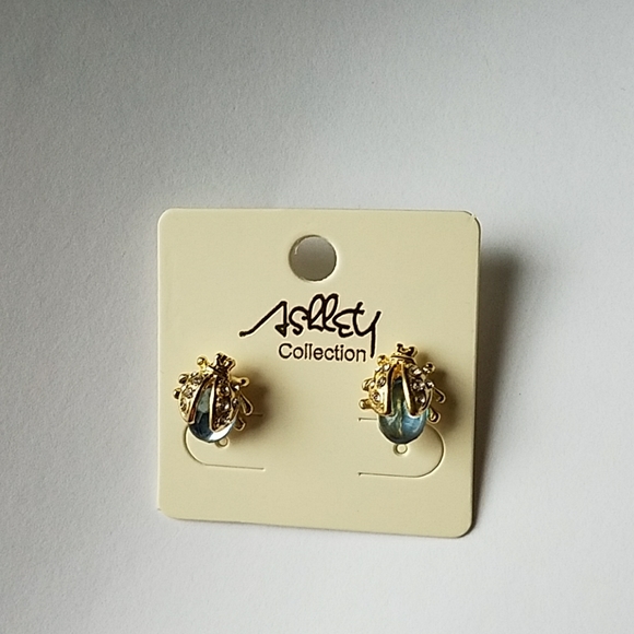 $8 Beetle Earrings - Picture 1 of 4